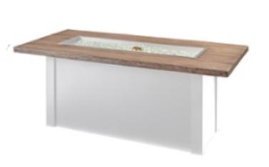 Greatroom Everblend Top Havenwood with Driftwood Everblend Top and Black Aluminum Base thumbnail