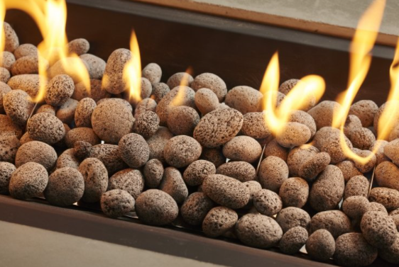 Outdoor Greatroom Outdoor Lava Rock 6 lb Bag of Tumbled Lava Rock 3/4in - 1-1/2in Size. (6lb Bag) - (6lbs - CF-12; 12lbs - CF-1224  CF-20; 18lbs - CF-1242  CF-2424; 24lbs - CF-1264; 36lbs - CF-30) ** thumbnail