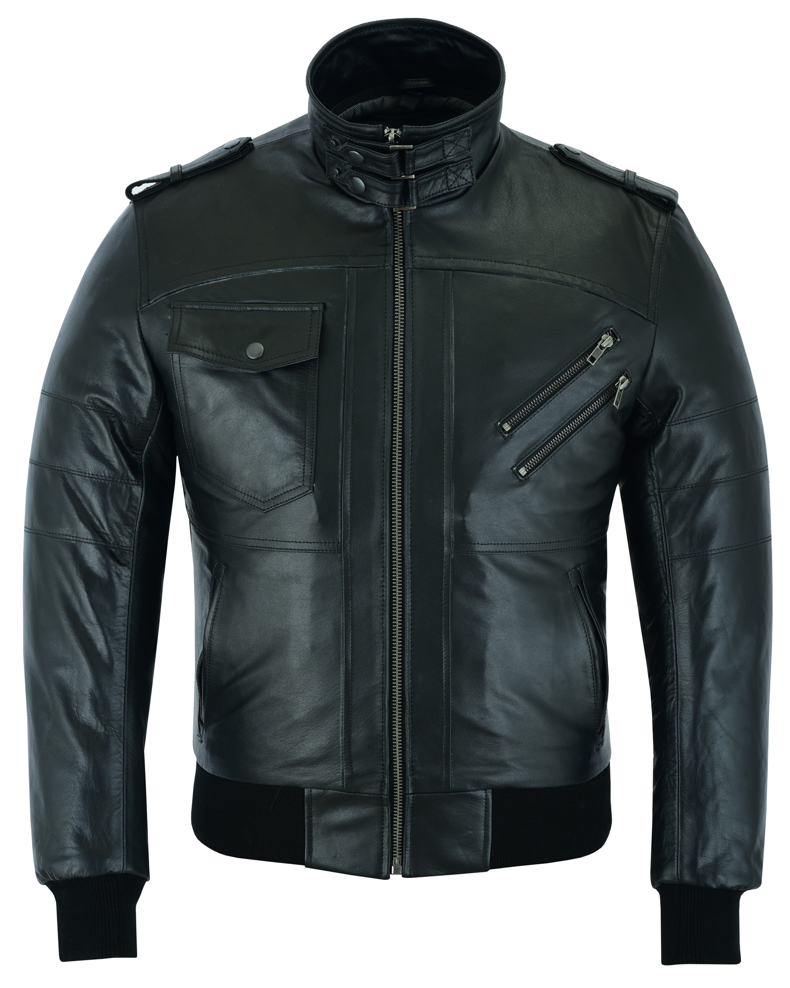 Vance Leathers' Men's Features : 100% Premium Cowhide LEATHER: is made of 100% Cowhide Leather to thumbnail