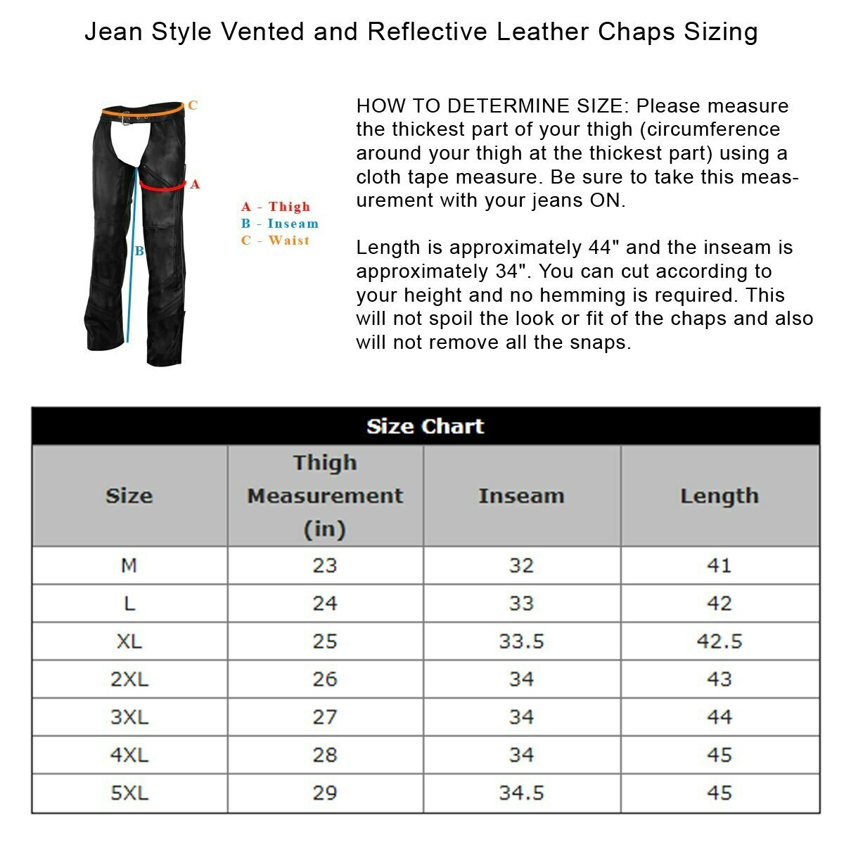 Unisex Black Reflective Vance Leather and Vented Premium Cowhide Leather thumbnail