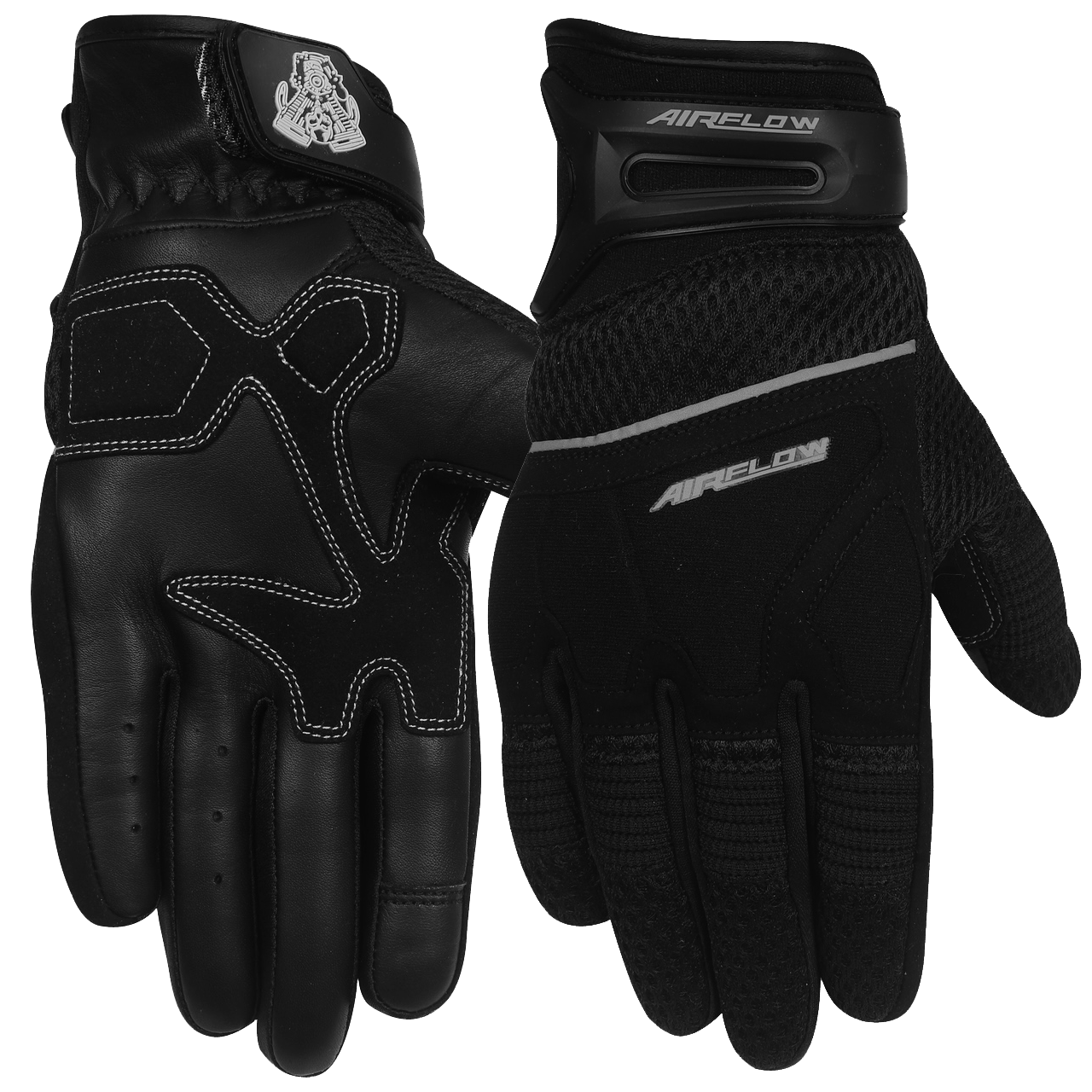 AirFlow II Mesh The Gloves are ventilated gloves with padded knuckles lightweight thumbnail