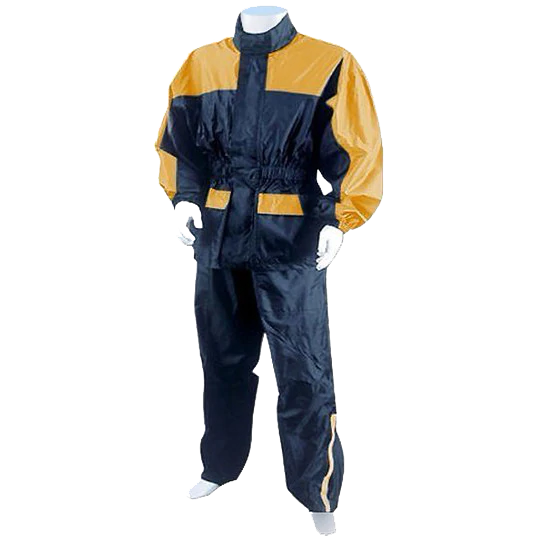 Two Piece Motorcycle Rain Suit Features Made of Quality thumbnail