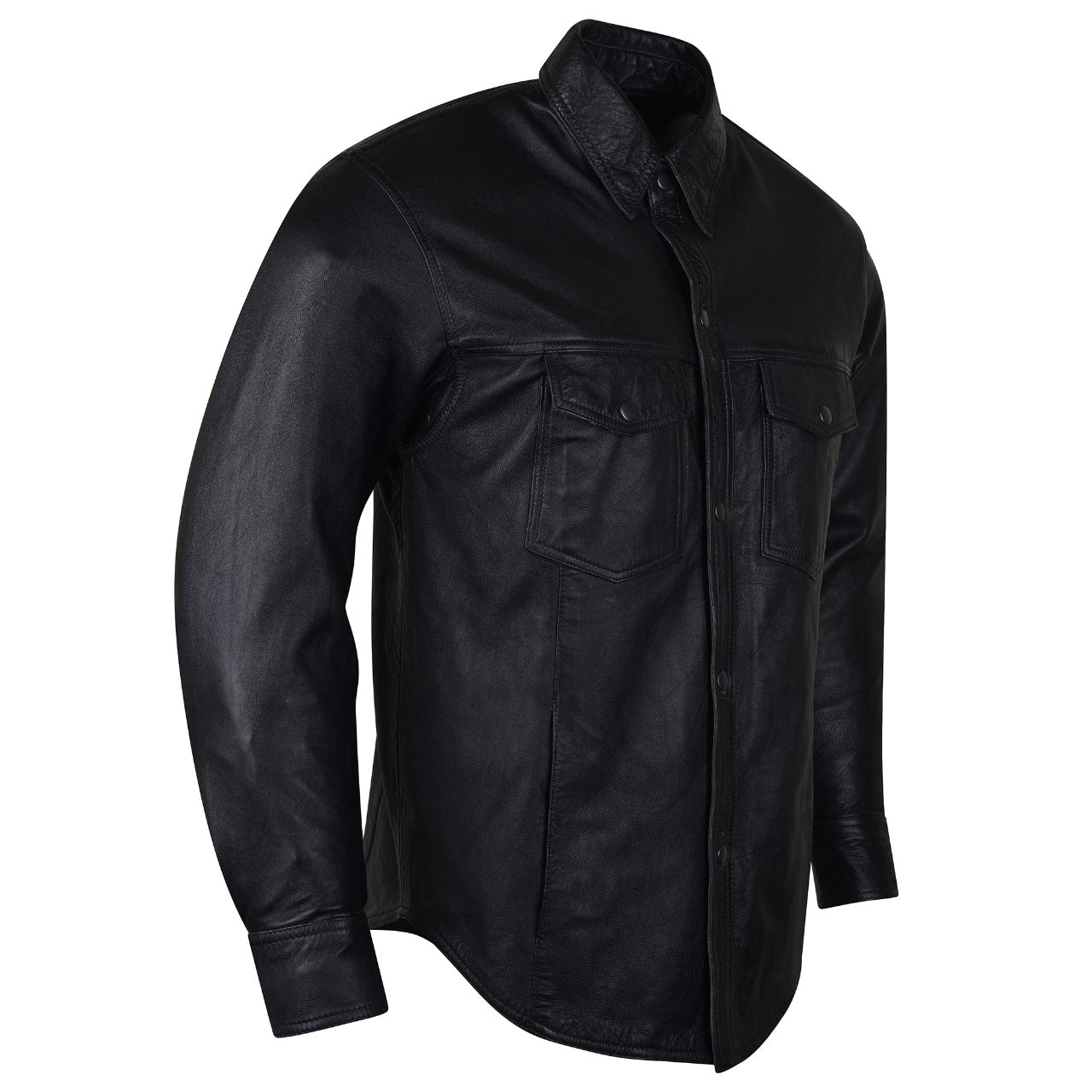 High Mileage Men's The Men\'s Naked Cowhide Leather Shirt is a must-have. This is a great casual thumbnail