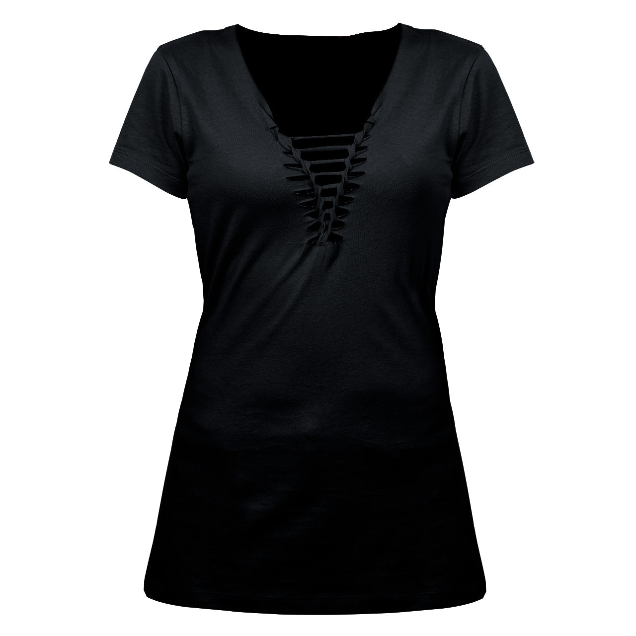 Ladies Half Sleeve 100% Cotton Larger Cuts 12 Pack has 2/S 4/M 4/L 2/XL 6 Pack contains 3/2XL thumbnail