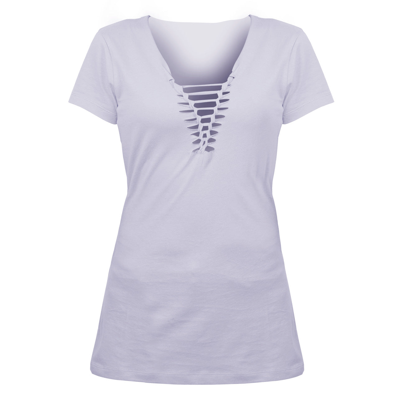 Ladies Half Sleeve 100% Cotton Larger Cuts 12 Pack has 2/S 4/M 4/L 2/XL 6 Pack contains 3/2XL thumbnail