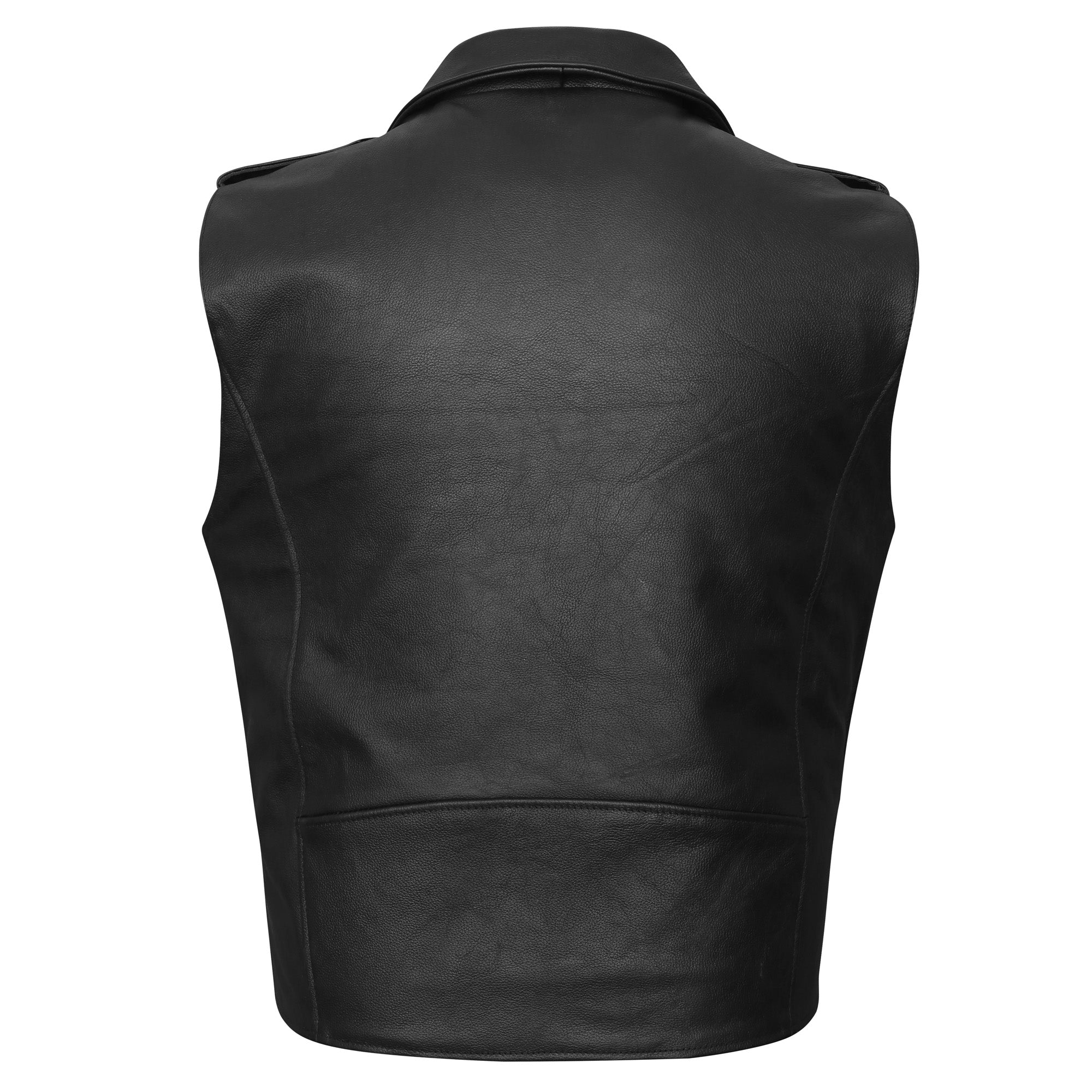 Men's Premium Naked This fine-lined classic style Motorcycle vest is made from heavy-duty thumbnail