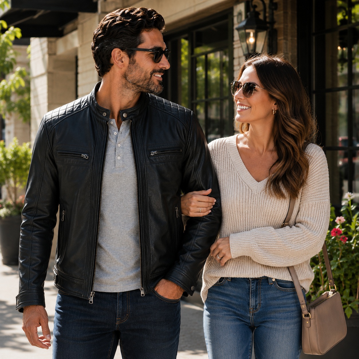 Vance Leathers' Men's Classic Cafe Racer Jacket For a Man of Distinction thumbnail