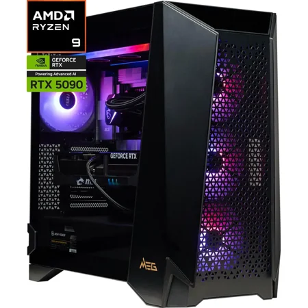 INZS9NVZ2261 MSI Infinite ZS 9NVZ-2261US (Tower) Gaming Desktop AMD R9-9950X3D RTX 5090 thumbnail