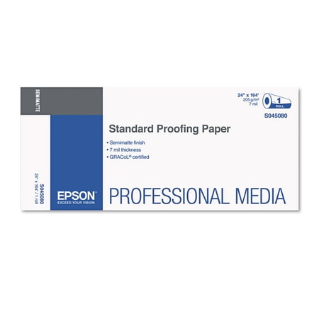 S045080 STANDARD PROOFING PAPER 24IN X 164IN PAPER ROLL thumbnail