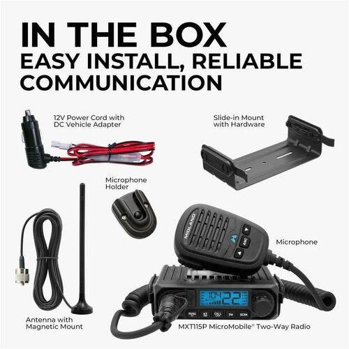 MXT115PRO MXT115P PRO MICROMOBILE GMRS 2-WAY RADIO thumbnail