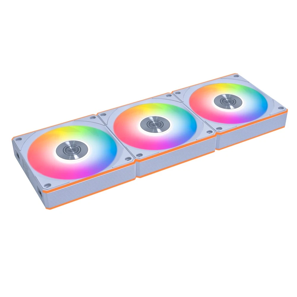 12RCL1F3W Lian Li UNI FAN CL Flex 120mm Reverse Blade ARGB Fan 3 Pack Controller thumbnail