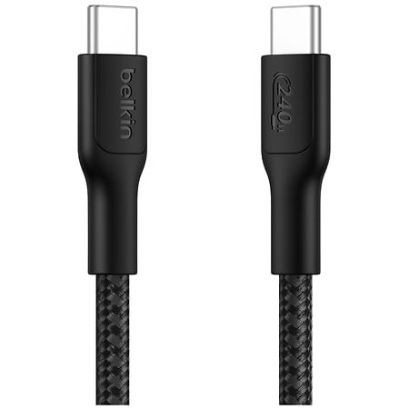 CAB025FQ1MBK C C CBL 240W 2.0 BRAIDED PCR 1M BLACK 15-RETAIL BOX thumbnail