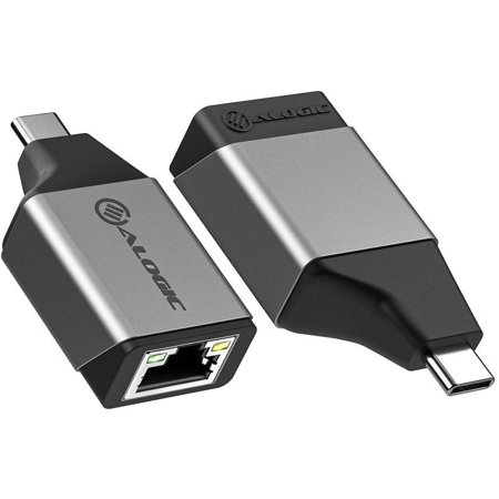 ULCGEMN-SGR ULTRA MINI USB-C MALE RJ45 GB ETHERNET FEMALE ADAPTER thumbnail