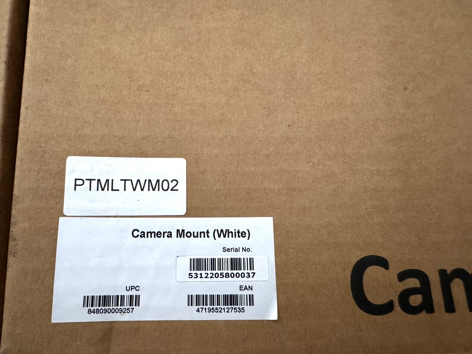PTMLTWM02 AVER CAMERA MOUNT WALL L-TYPE FOR AVER PTZ & TR SERIES WHITE thumbnail