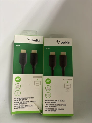 Belkin F3Y021BT2M 2M HDMI M/M HIGH SPEED W/ENET BLACK GOLD CABLE thumbnail