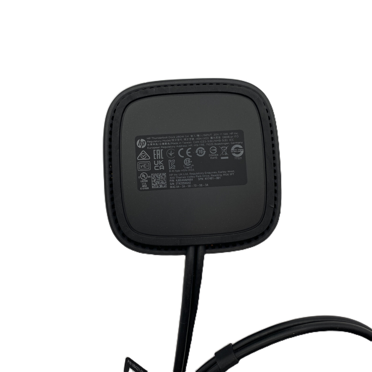 4J0G4AA#ABA SMART BUY TB 280W G4 DOCK W/COMBO CABLE thumbnail