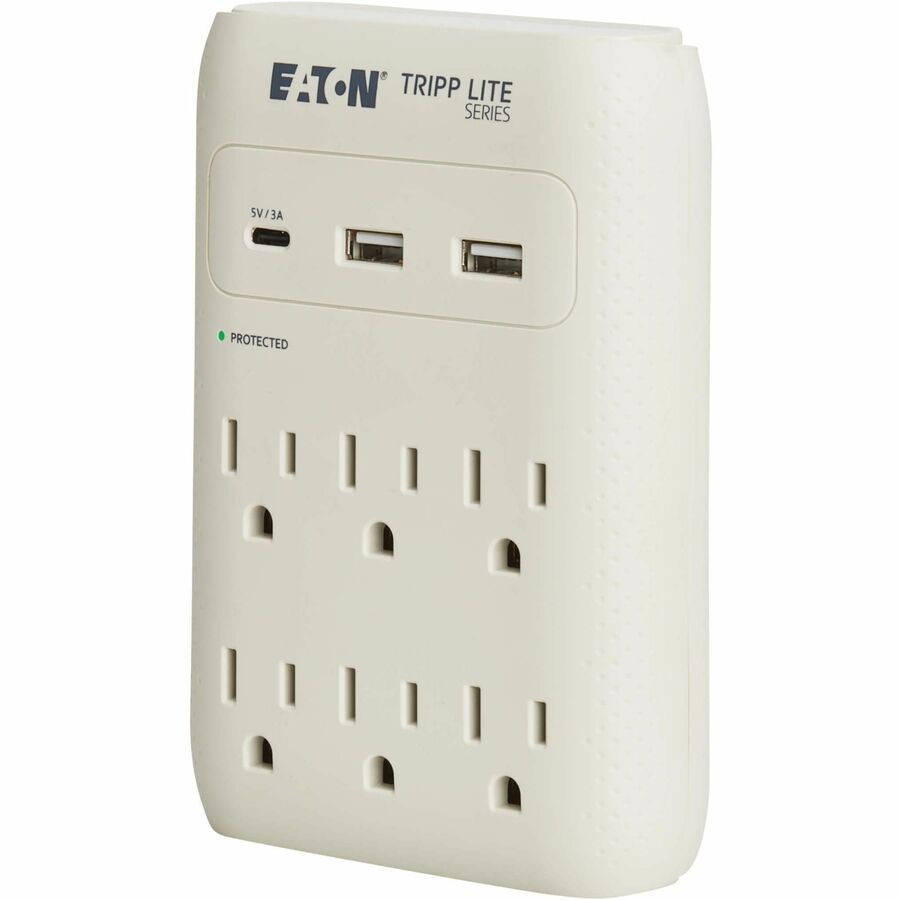 SK60C SURGE PROTECTOR 6-OUTLET 5-15R USB-C AND USB-A PORTS DIRECT PLUGIN thumbnail