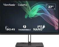 VP2776T-4K 27IN COLORPRO 4K UHD IPS MONITOR WITH 100W THUNDERBOLT RJ45 thumbnail