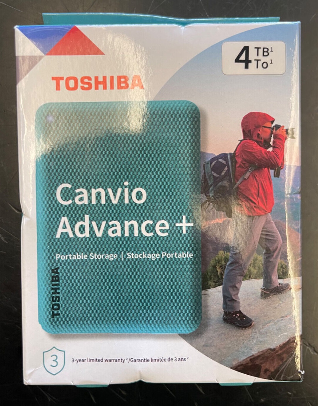 HDTCA40XGCCB Toshiba Canvio Advance Plus 4 TB Portable Hard Drive External thumbnail