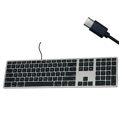 FK316CB MATIAS USB-C WIRED MAC KEYBOARD SPACE GRAY NUMERIC KEYPAD thumbnail