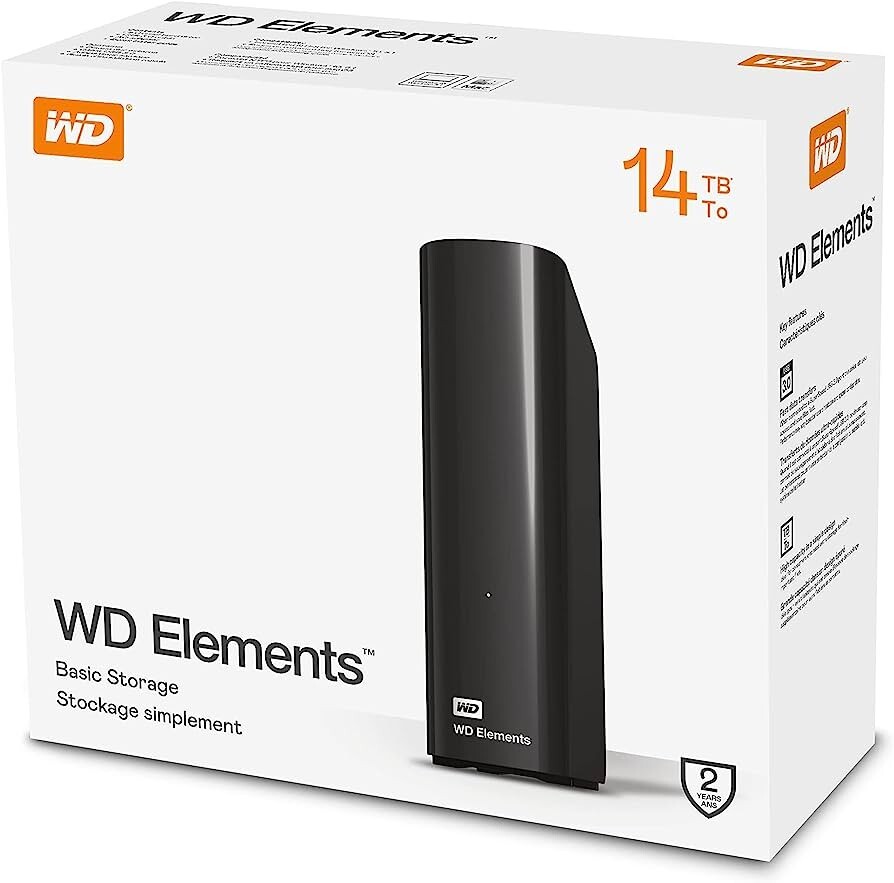 WDBWLG0140HBK-NESN 14TB WD ELEMENTS DESKTOP thumbnail