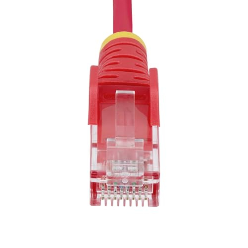 N6PAT20RDS SLIM CAT6 CABLE RED LSZH SLIM SNAGLESS RJ45 UTP PATCH CABLE thumbnail