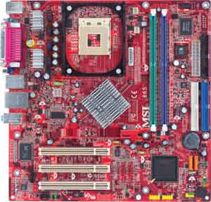 865GVM2-LS Socket 478 for Intel Pentium 4 865GV chipset 2 DIMM 3 PCI SATA On-board Audio Video LAN USB. Micro-ATX form factor. thumbnail