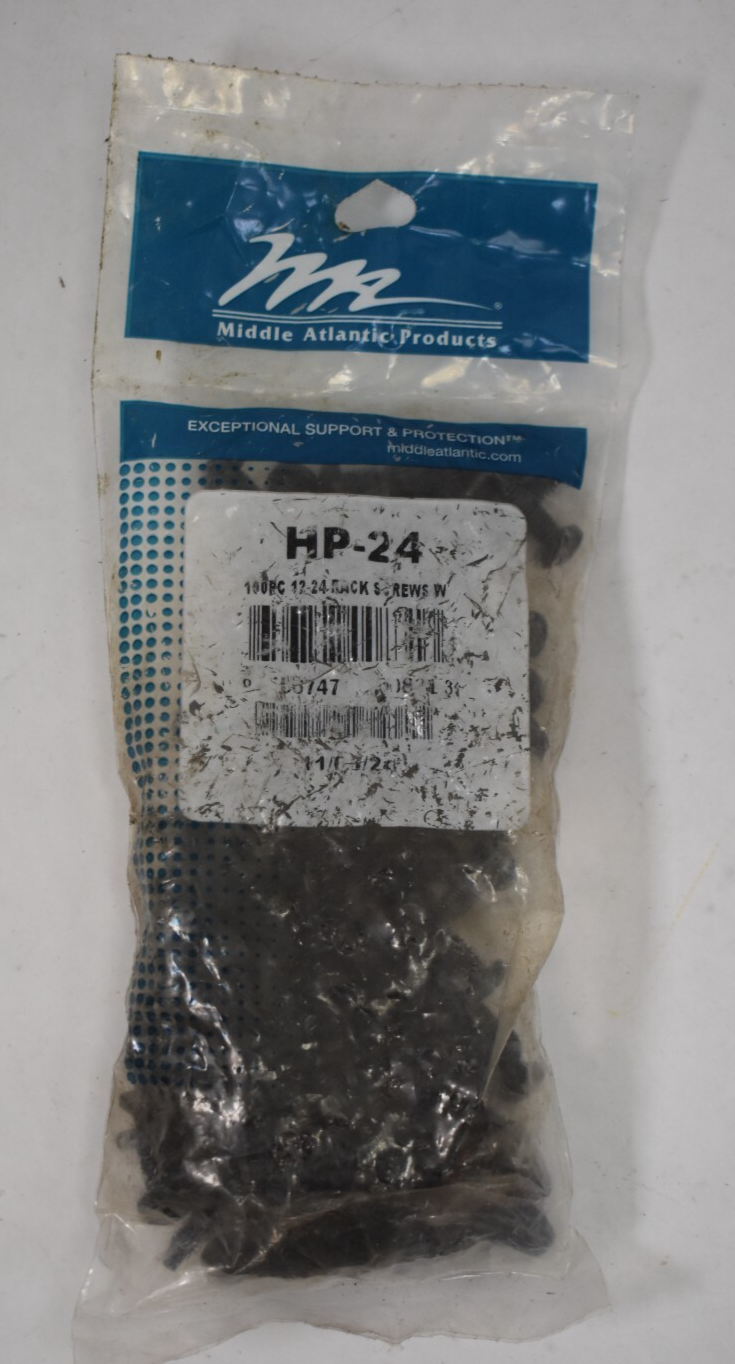 HP-24 100PC 12-24 RACK SCREWS W thumbnail