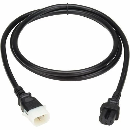 P018-E06 PDU POWER CORD C15 P-LOCK C14 HEAVY-DUTY 15A 250V 14AWG 6FT BLACK thumbnail