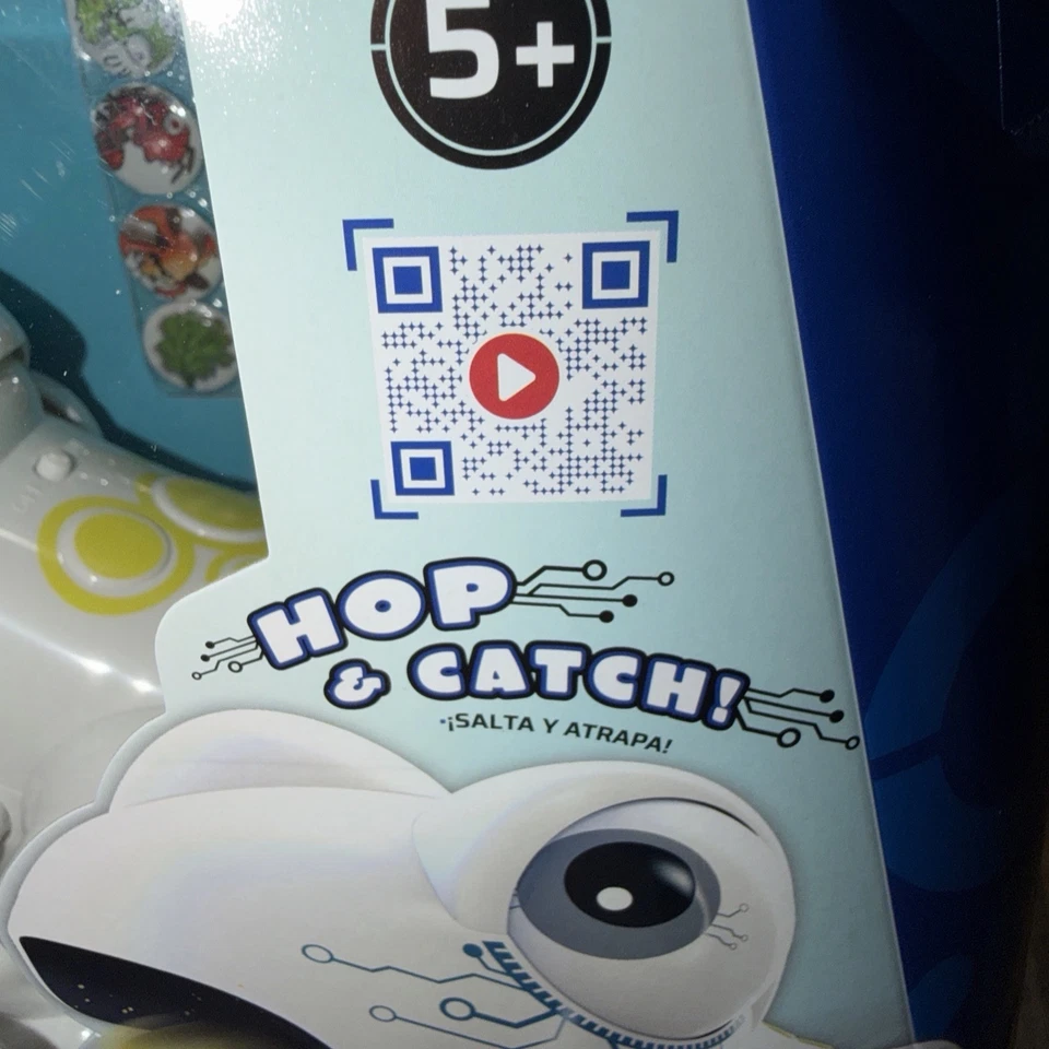 Robo Frog Hop & Catch Interactive Robot Toy 2 Games YCOO by Silverlit thumbnail